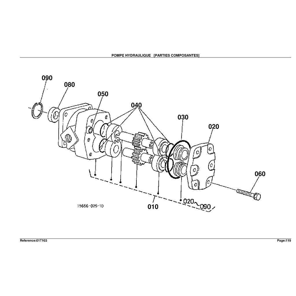 07. HYDRAULIC GEAR PUMP    COMPONEN1