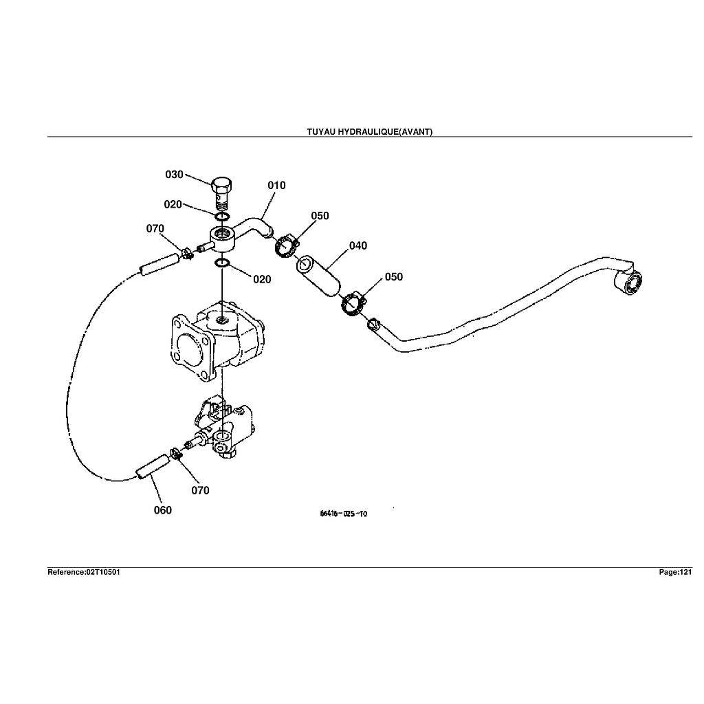 09. HYDRAULIC PIPE FRONT 1