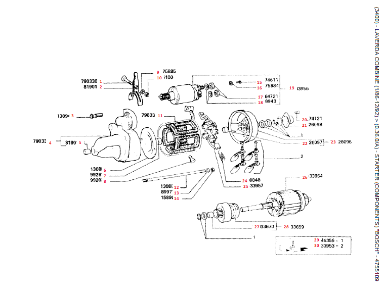 42. INICIANTE (COMPONENTES) _ BOSCH _ - 4755109