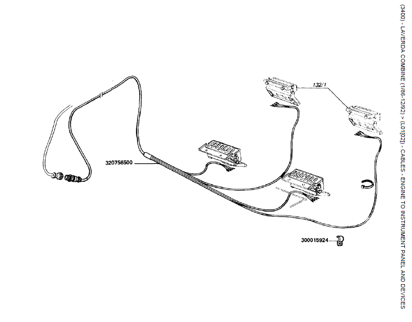 03.CABOS - MOTOR AO PAINEL DE INSTRUMENTOS E DISPOSITIVOS