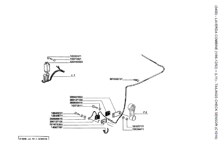 16.SENSOR DE VERIFICAÇÃO  (C1016)