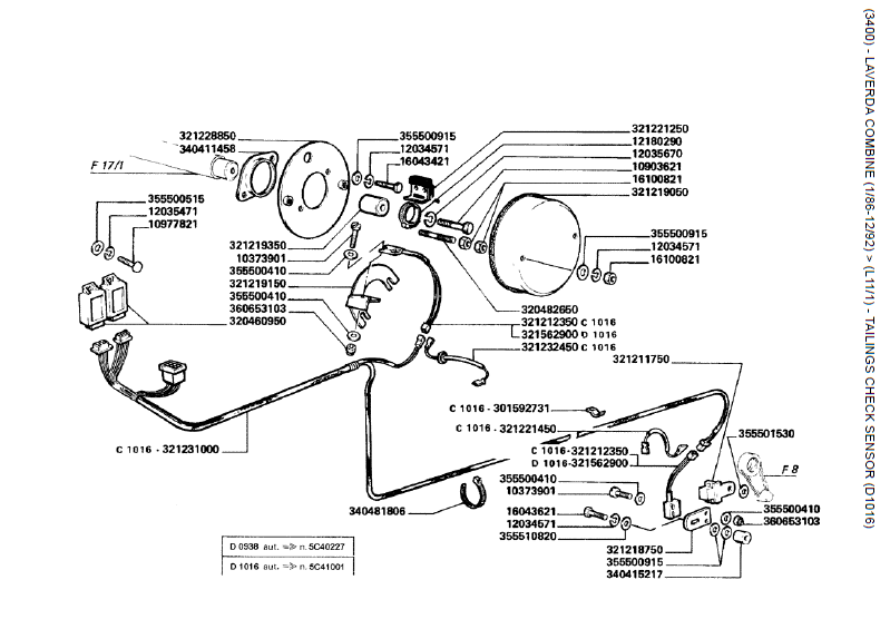 17.SENSOR DE VERIFICAÇÃO  (D1016)