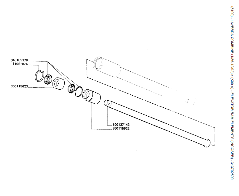 03. ELEMENTOS DE RAM DO ELEVADOR (INCOSER) - 313702500
