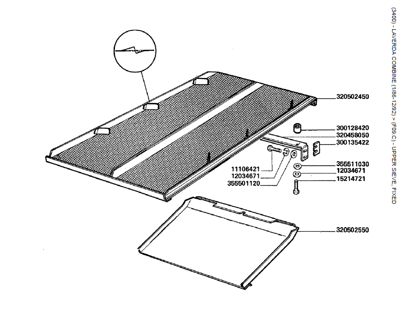 24.PENEIRA SUPERIOR , FIXA