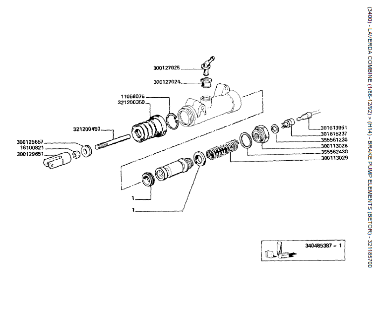 03.ELEMENTOS DA BOMBA DE FREIO (BETOR) - 321185700