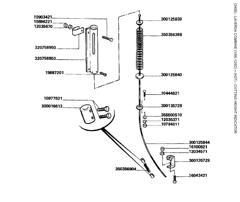 26. INDICADOR DE ALTURA DE CORTE