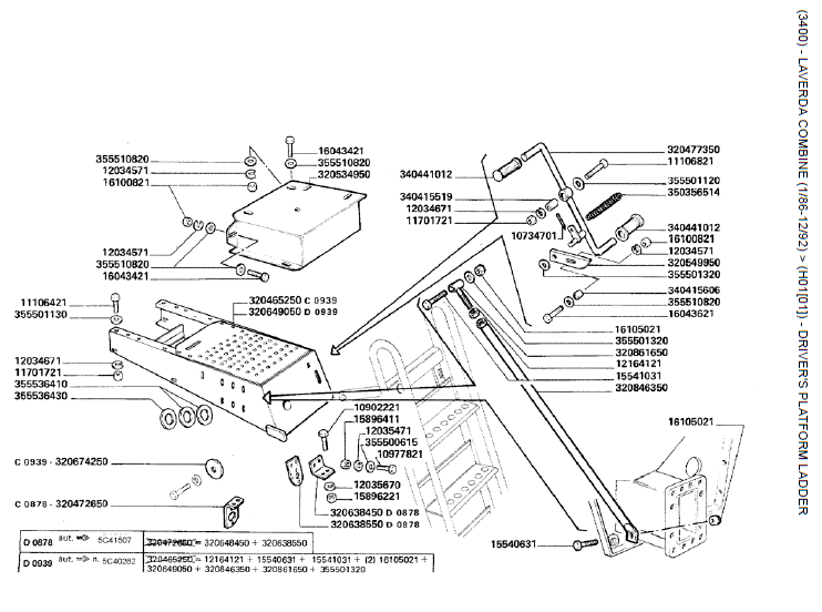 34. ESCADA DA PLATAFORMA DO CONDUTOR
