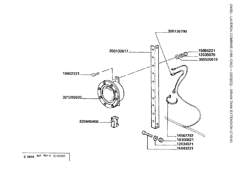 16. EXTENSÃO DO TANQUE DE GRÃOS (C1016)
