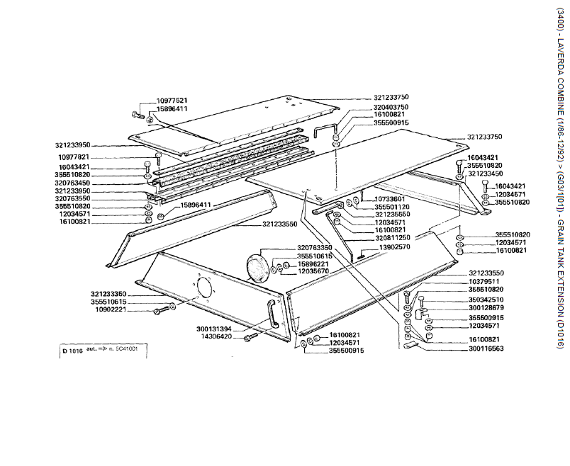 19. EXTENSÃO DO TANQUE DE GRÃOS (DC1016)