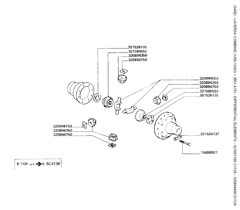 11. ELEMENTOS DIFERENCIAIS - 321091100 C1129 - 320894800 D1129