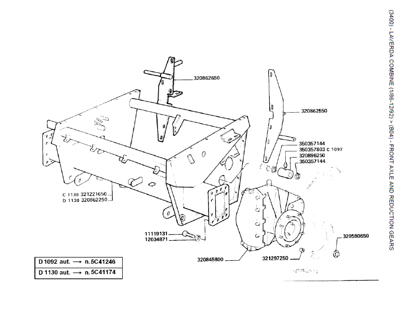 13.EIXO DIANTEIRO E ENGRENAGENS DE REDUÇÃO