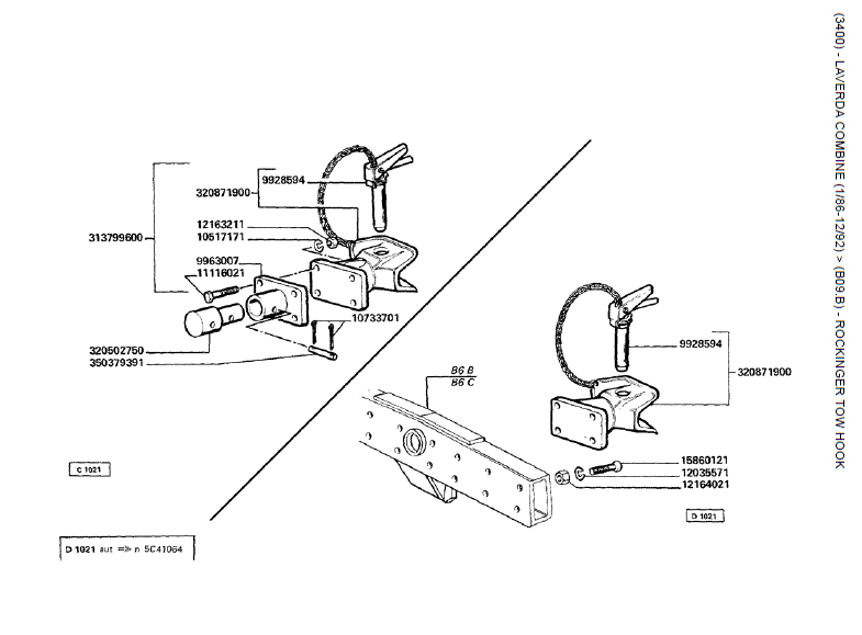 34.ROCKINGER - GANCHO DE REBOQUE