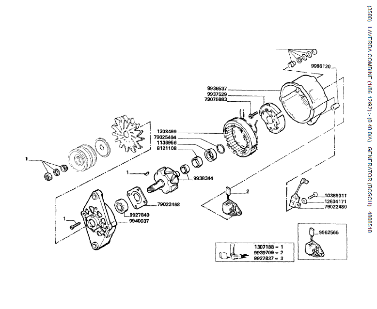17. GERADOR (BOSCH) - 4808510