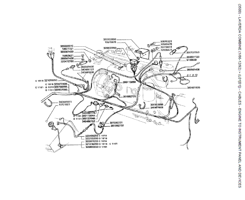 04.CABOS - MOTOR AO PAINEL DE INSTRUMENTOS E DISPOSITIVOS