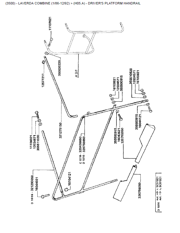 35.TRAVÃO DE PLATAFORMA DO MOTORISTA